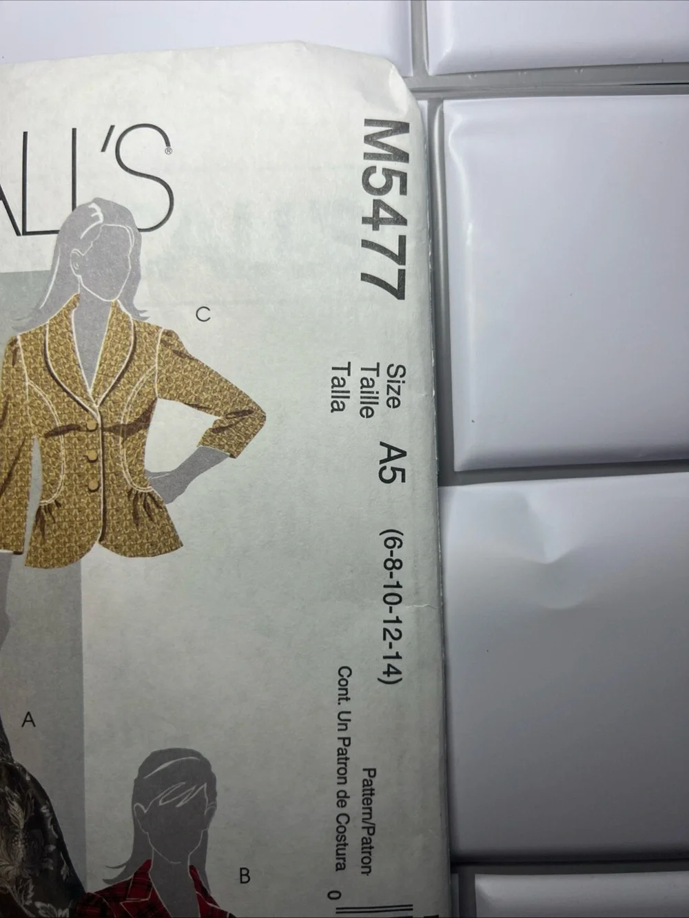 McCalls mccall’s m5477